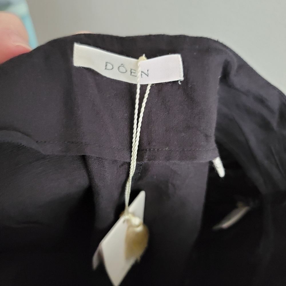 Doen Louvre Pant in Black size 6 NWT - Picture 6 of 9